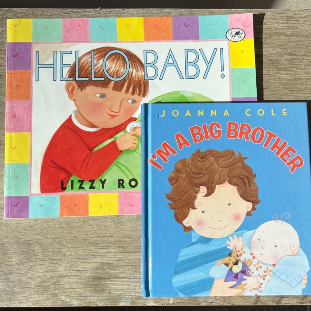 Two Expectant Sibling New Big Brother Books Expanding Family GUC